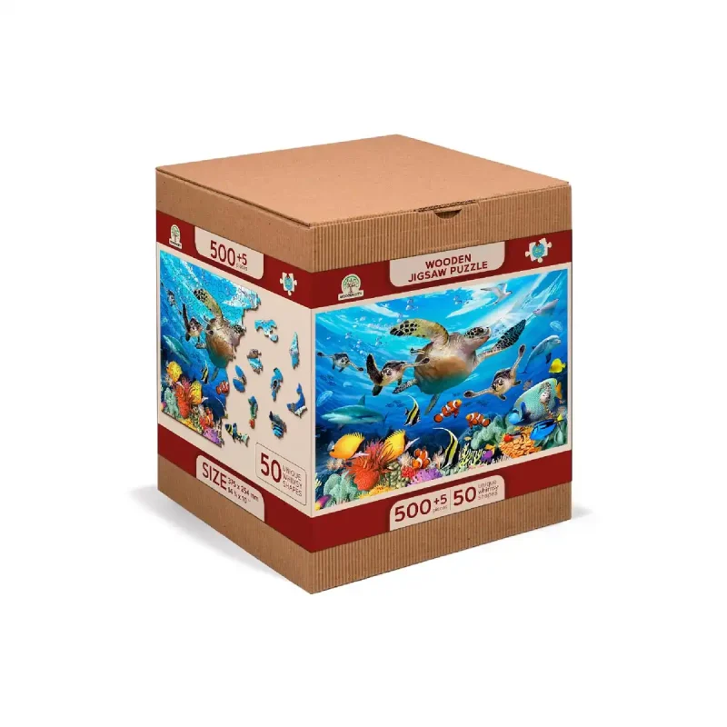 Wooden Puzzle 500 Ocean Life 4