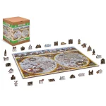 Wooden Puzzle 1000 Nova Terrarum Antique Map 2