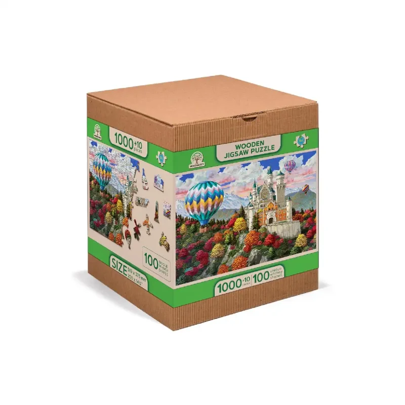 Wooden Puzzle 1000 Nova Terrarum Antique Map 4