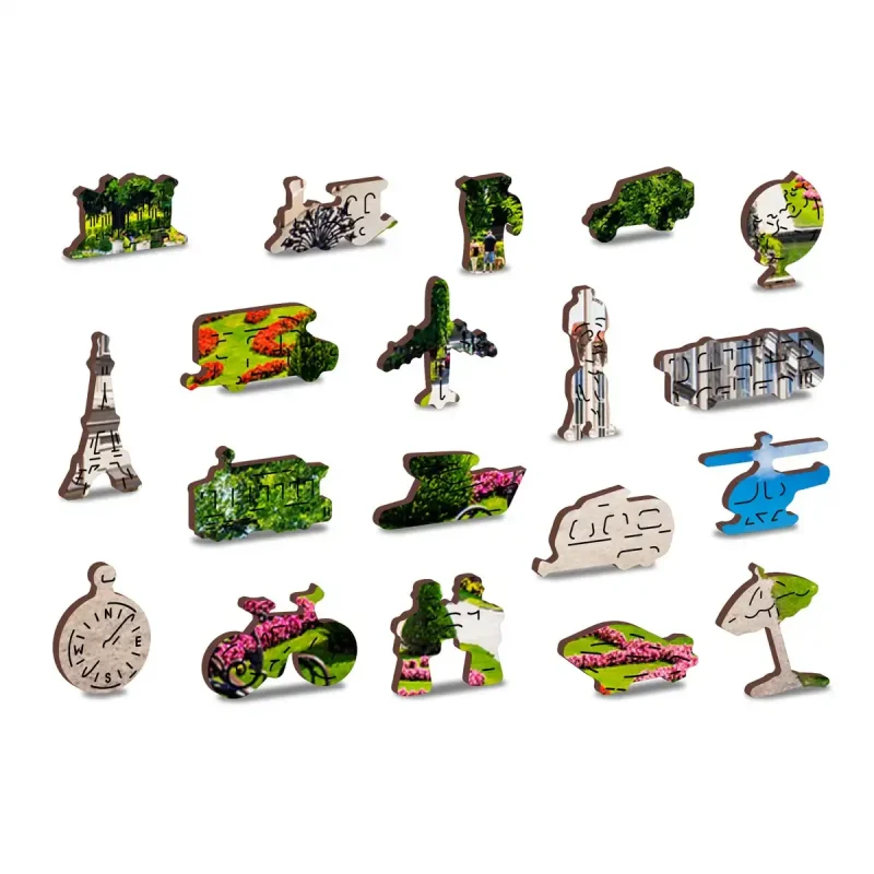 Wooden Puzzle 1000 Mirabell Palace And Salzburg Castle 6