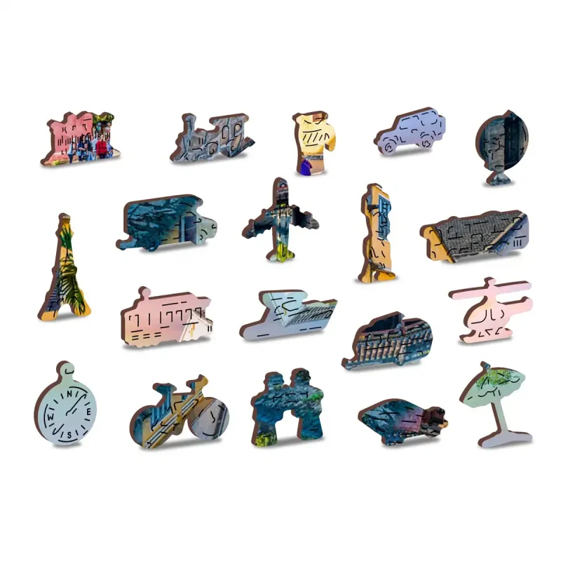 Wooden Puzzle 500 Japanese Bridge, Hoi An City, Vietnam 6