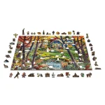 Wooden Puzzle 1000 A Cottage In The Woods 3