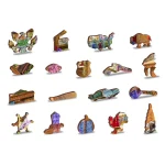 Wooden Puzzle 200 Candy Adventures 5