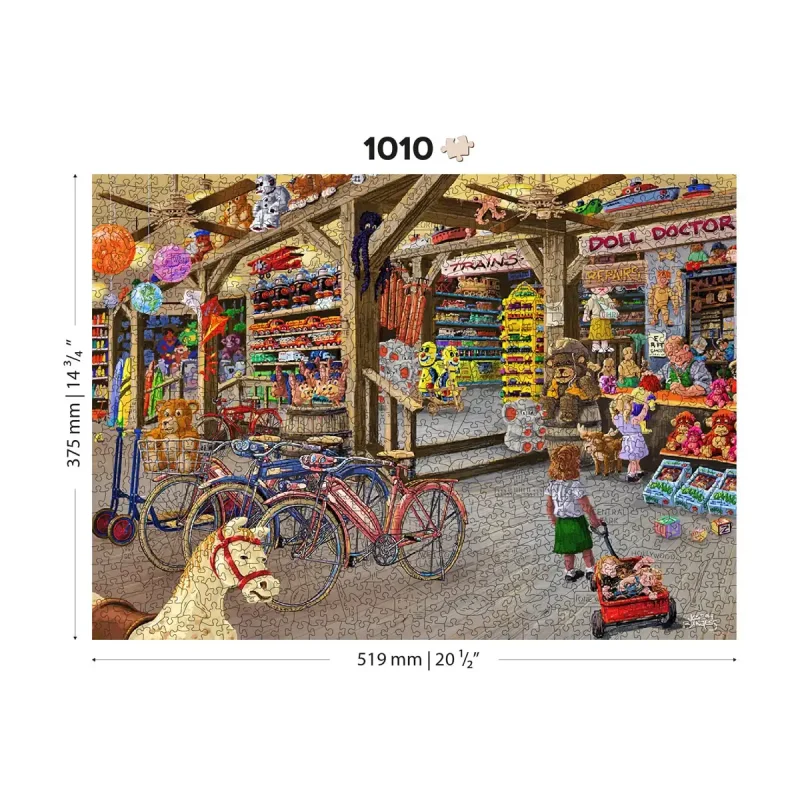 Wooden Puzzle 1000 In The Toyshop 7