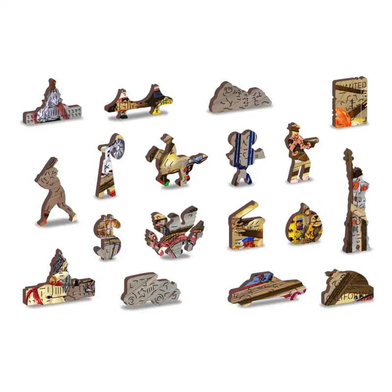 Wooden Puzzle 1000 In The Toyshop 6