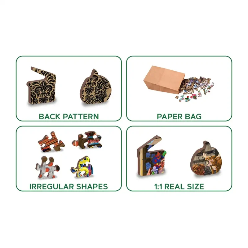 Wooden Puzzle 1000 In The Toyshop 5