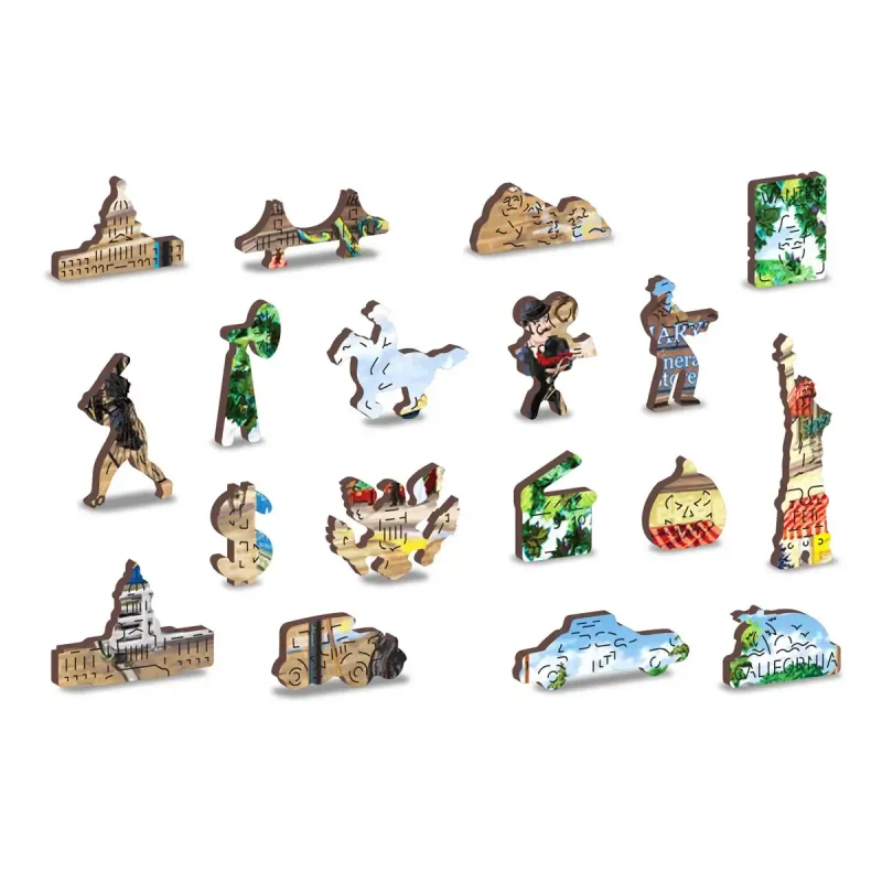 Wooden Puzzle 1000 Victorian Street 6
