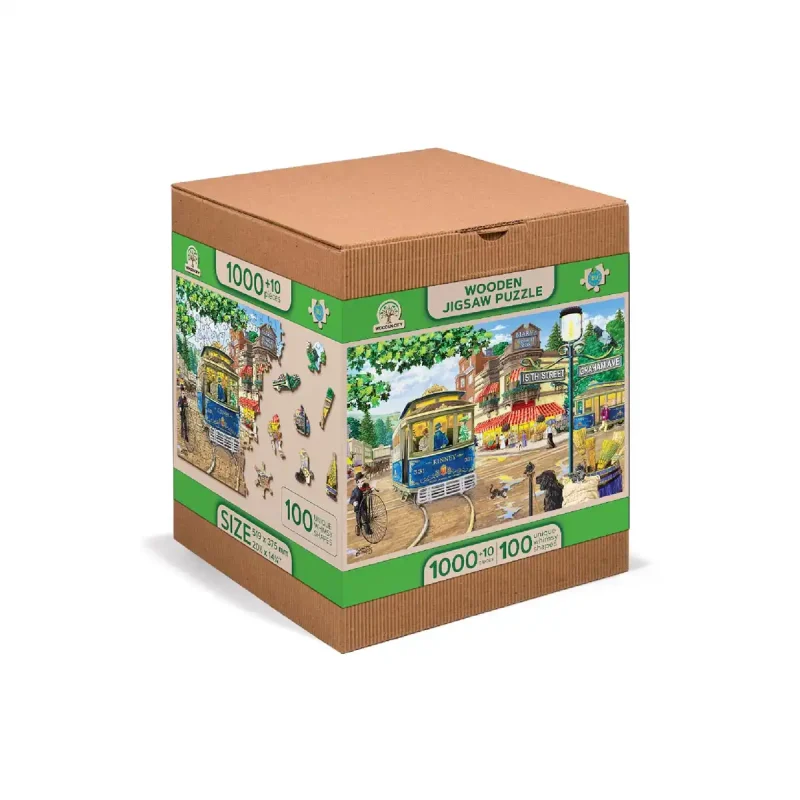 Wooden Puzzle 1000 Victorian Street 4