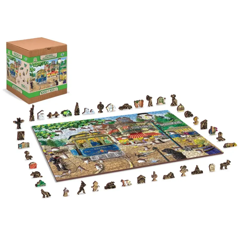 Wooden Puzzle 1000 Victorian Street 2