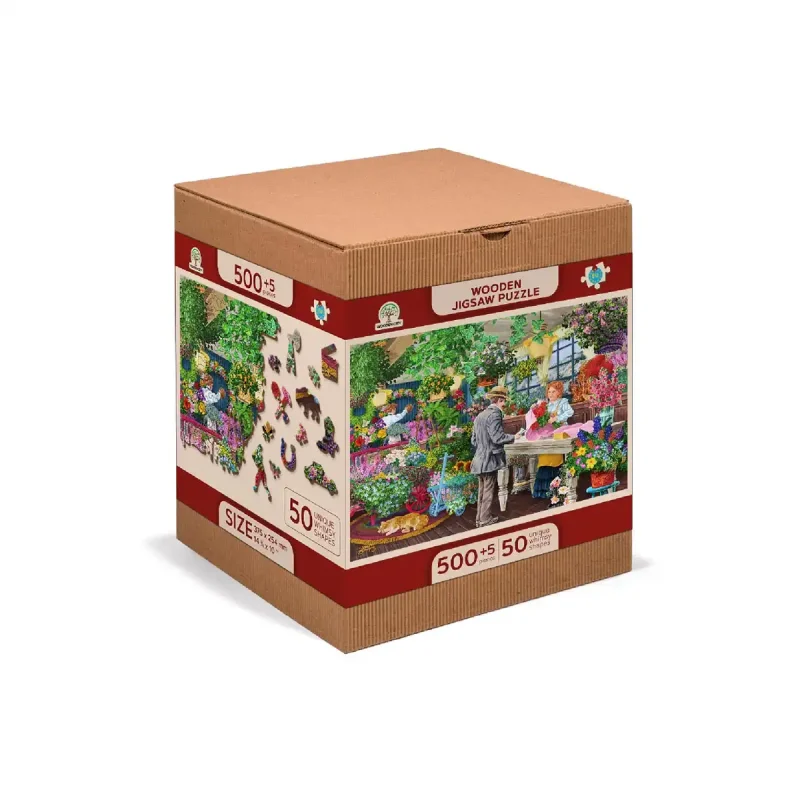 Wooden Puzzle 500 The Florist'S 4