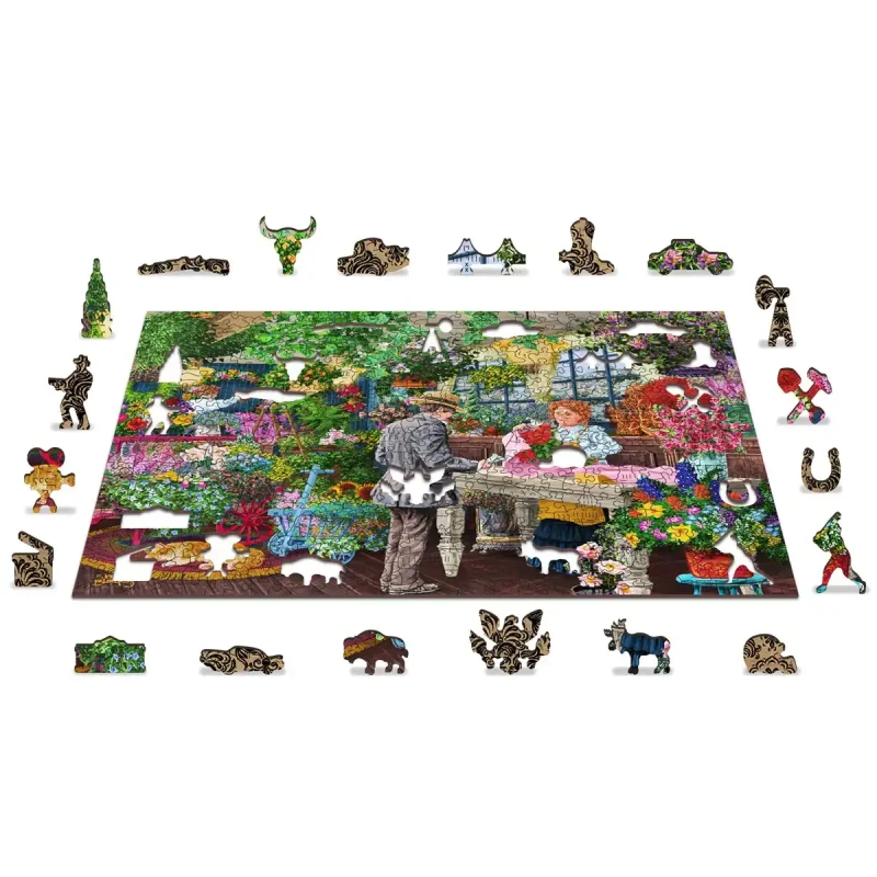 Wooden Puzzle 500 The Florist'S 3