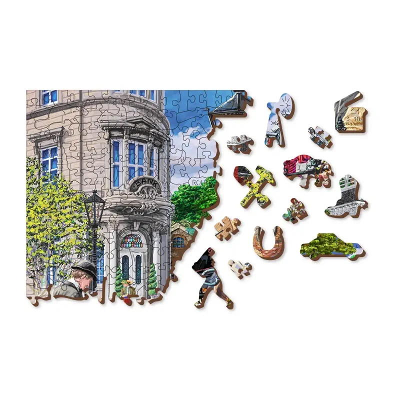 Wooden Puzzle 500 Main Street 1