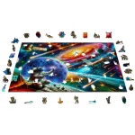Wooden Puzzle 1000 Cosmic Exploration 2