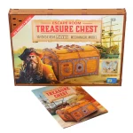 3D Wooden Box Puzzle - Escape Room Treasure Chest 1