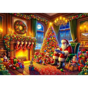 Wooden Puzzle 1000 The Magic of Christmas Eve 8