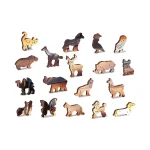 Wooden Puzzle Wild Horses On The Beach 1000 3