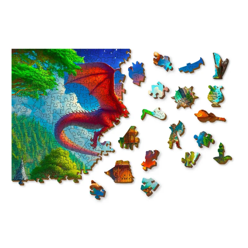 Fantasy Castle 1000 Wooden Puzzle 4