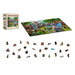 Fantasy Village 1000 Wooden Puzzle 5