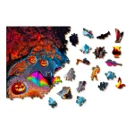 Wooden Puzzle 1000 Halloween Castle 2