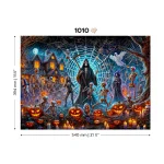 Wooden Puzzle 1000 Grim Reaper's Halloween 8