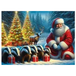 Santa & Badgers 150 Wooden Puzzle 2