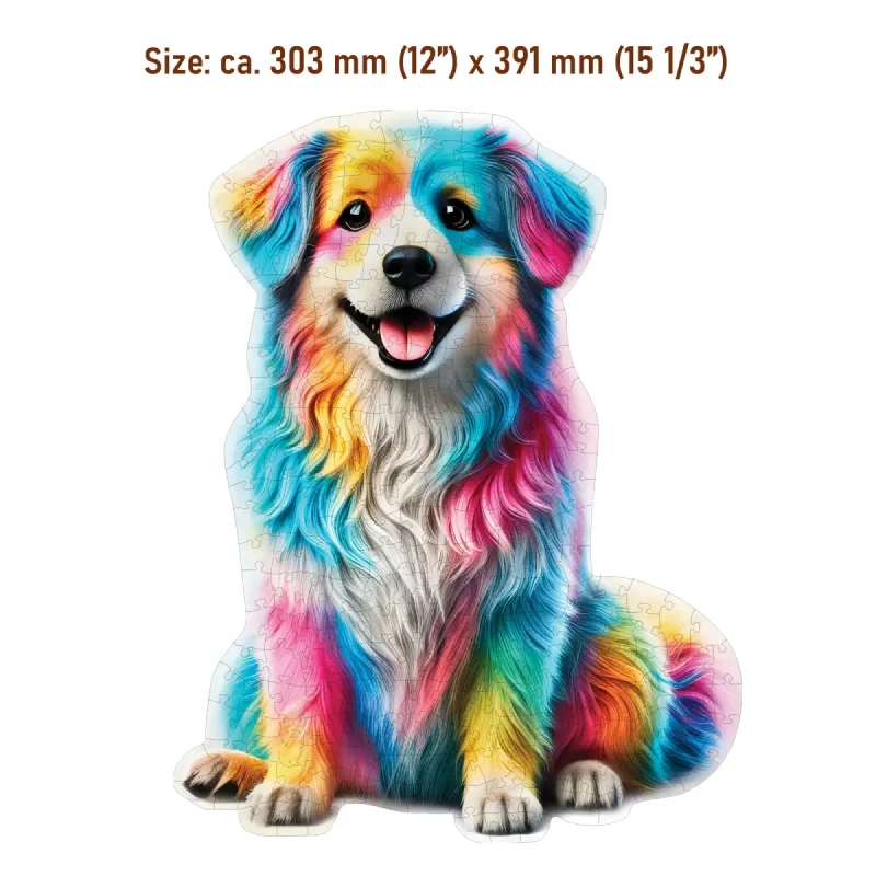 Animal Shaped Wooden Puzzle 250 Rainbow Buddy 4