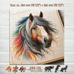 Soft Horse 250 Wooden Puzzle 4