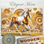 Elegant Horse 500 Wooden Puzzle 4