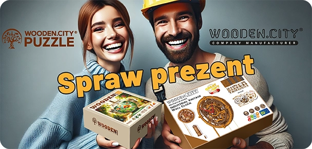 Kategoria Prezentów Drewniane Puzzle Modele 3D