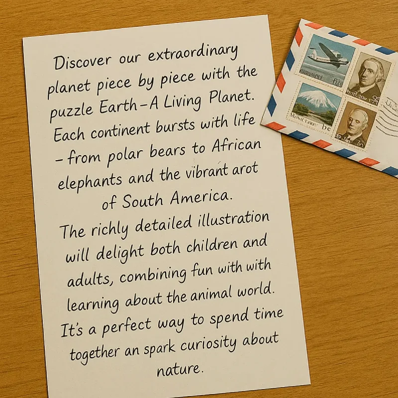 Wildlife Of The Planet 1000 Wooden Puzzle 6