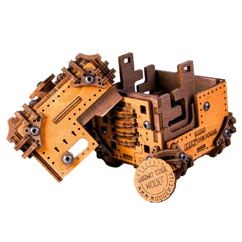 3D Wooden Escape Puzzle Box Tesseract's Secret 5