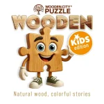 Wooden Puzzle 20 Wildlife Buddies 6