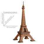 3D Wooden Puzzle Building - Eiffel Tower 3