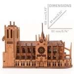 3d-wooden-puzzle-buildeing-notre-dame- (3) 3D Wooden Puzzle Building - Notre Dame 3