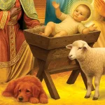 christmas-nativity-scene-1000-wooden-puzzle- (4) Wooden Puzzle Christmas Nativity Scene 4