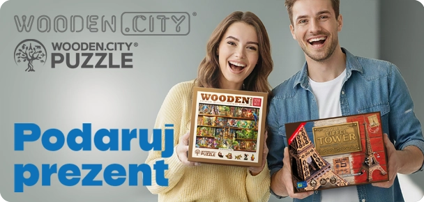 Prezenty Z Drewnianym Modelem 3D I Drewnianymi Puzzlami