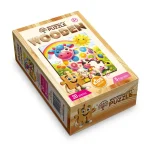 Wooden Puzzle 20 Rainbow Cow 5