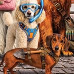 wooden-puzzle-1000-Dogs-About-Town-1 Wooden Puzzle 1000 Dogs About Town 1