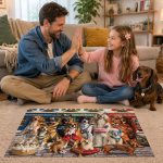 wooden-puzzle-1000-Dogs-About-Town-4 Wooden Puzzle 1000 Dogs About Town 4