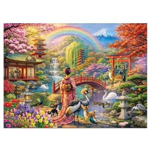 Wooden Puzzle 1000 Japanese Garden 10