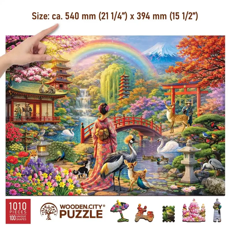 Wooden Puzzle 1000 Japanese Garden 8