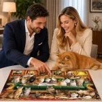 wooden-puzzle-1000-Royal-Cats-6 Wooden Puzzle 1000 Royal Cats 6