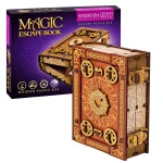 3D Wooden Escape Puzzle Box Magic Escape Book 2 3D Wooden Escape Puzzle Box Magic Escape Book 2