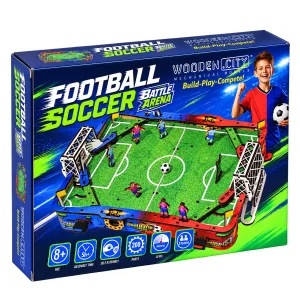 3D Wooden Puzzle Football Battle Arena 8