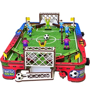 3D Wooden Puzzle Football Battle Arena 9