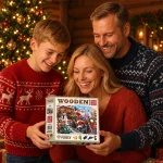 wooden-puzzle-1000-christmas-in-high-gear-8 wooden puzzle 1000 Christmas in High Gear 8